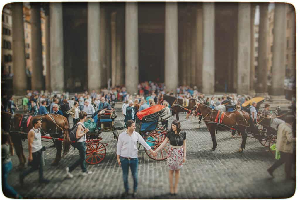 Fotografo Engagement Roma