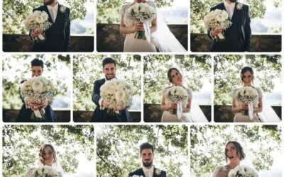 Decorazioni personalizzate con le foto degli sposi