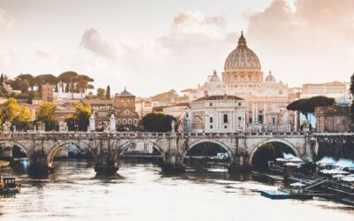 Servizio Fotografico di Matrimonio lungo il Tevere