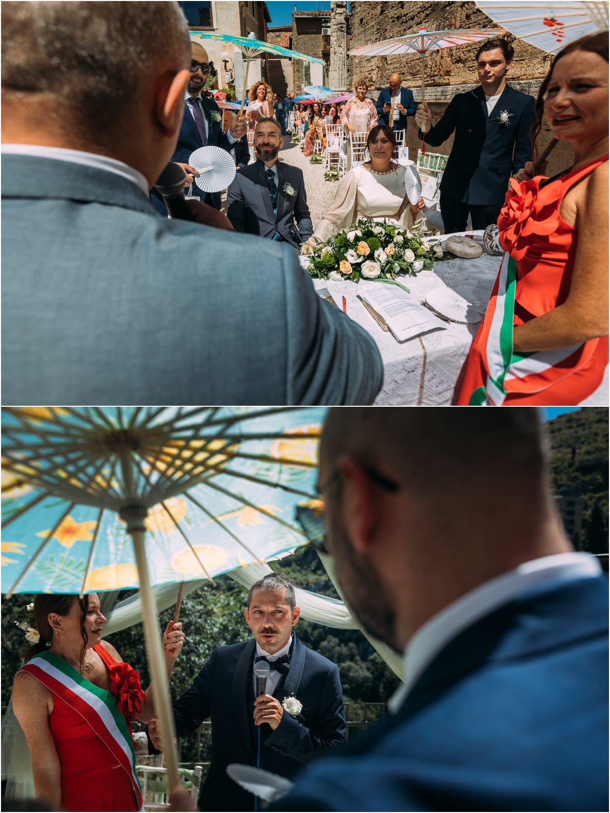Emozione degli sposi durante il matrimonio alla Sibilla, fotografia spontanea senza pose