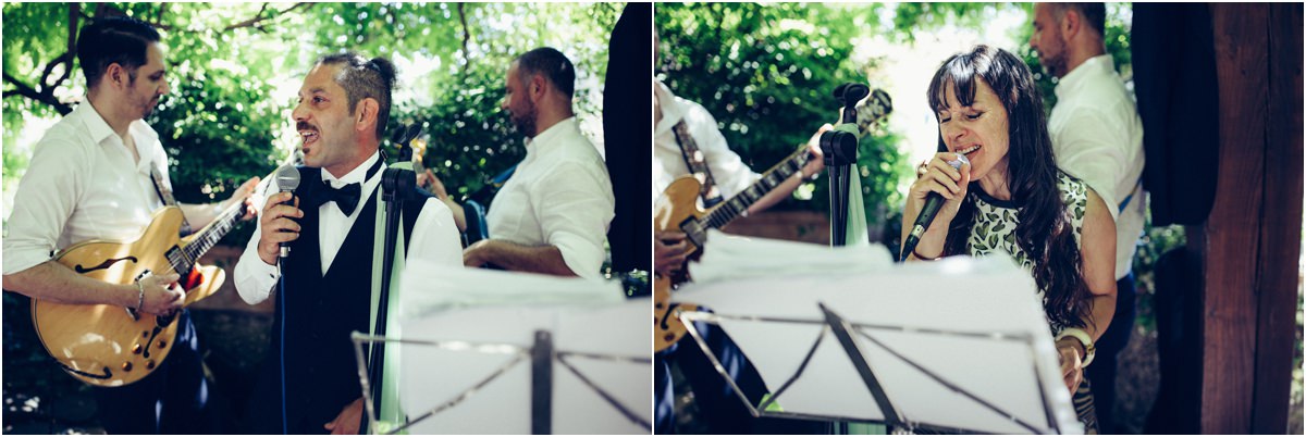 Dettagli della festa di matrimonio al ricevimento alla Sibilla di Tivoli